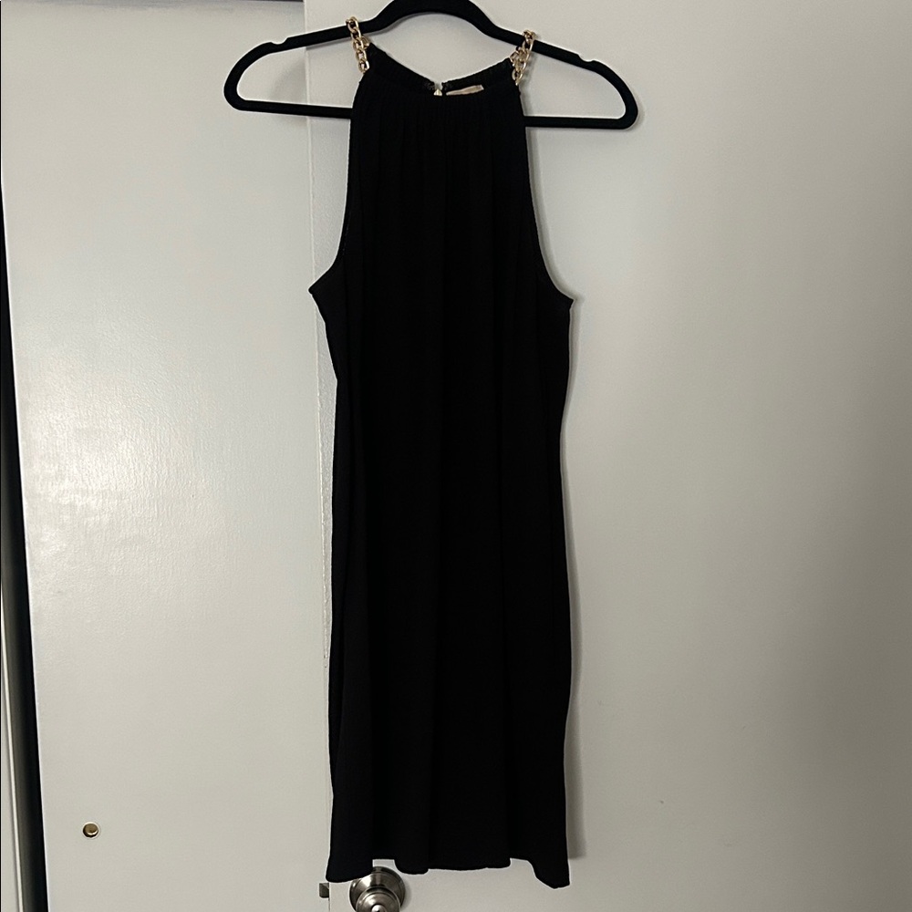 MICHAEL Michael Kors Black Backless Dress